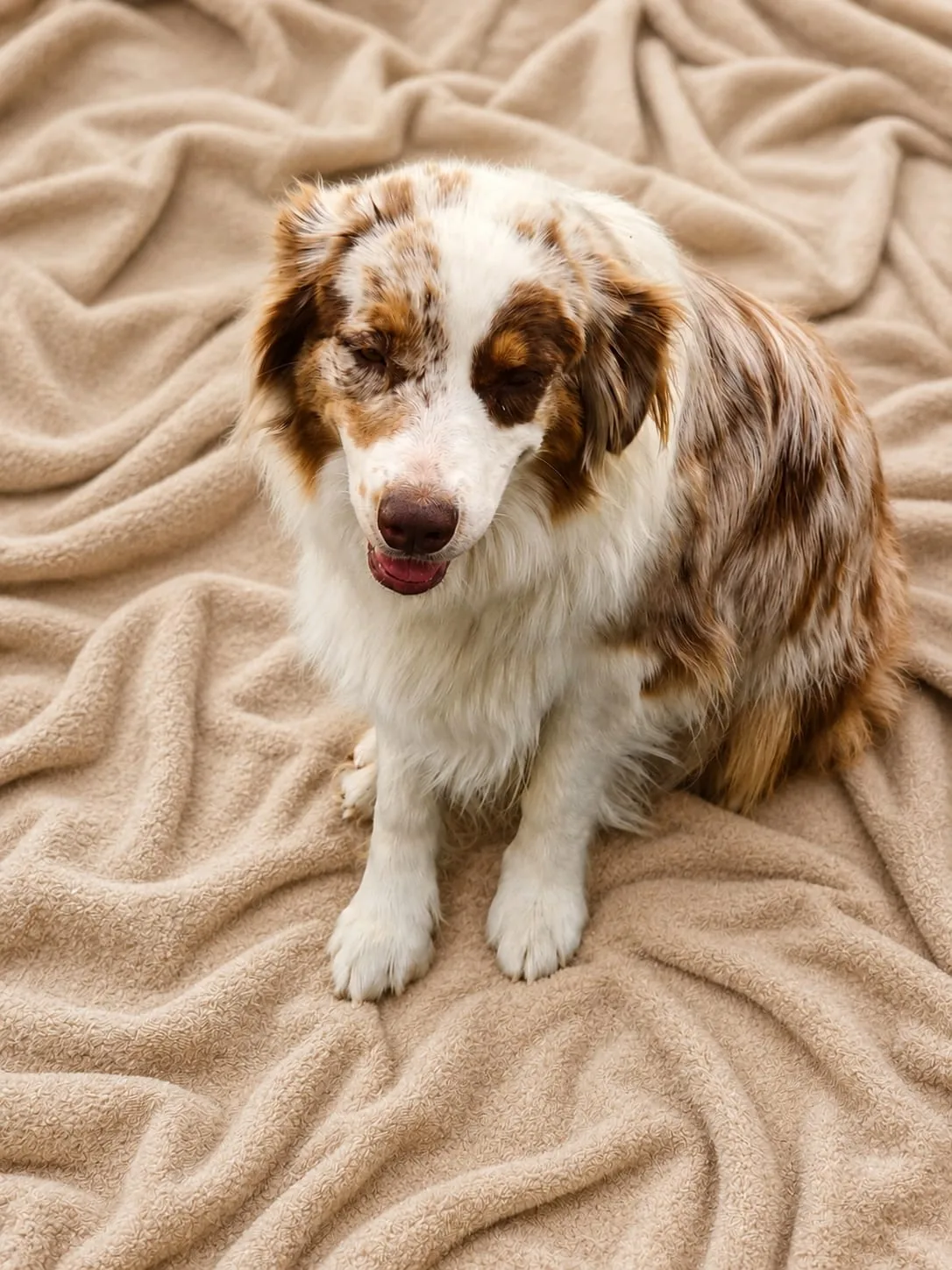 Daisy — Mini Aussie Hündin, red merle